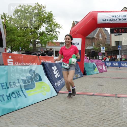 10.05.2026 - 8. Wedeler Halbmarathon Yannick Fuchs http://msf.ph/oto/9733727 10.05.2026 12:33:17 Ziel 448 meine-sportfotos.de