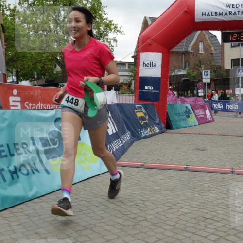 10.05.2026 - 8. Wedeler Halbmarathon Yannick Fuchs http://msf.ph/oto/9733732 10.05.2026 12:33:18 Ziel 448 meine-sportfotos.de
