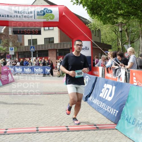 10.05.2026 - 8. Wedeler Halbmarathon Yannick Fuchs http://msf.ph/oto/9733997 10.05.2026 11:50:58 Ziel 94, 905 meine-sportfotos.de