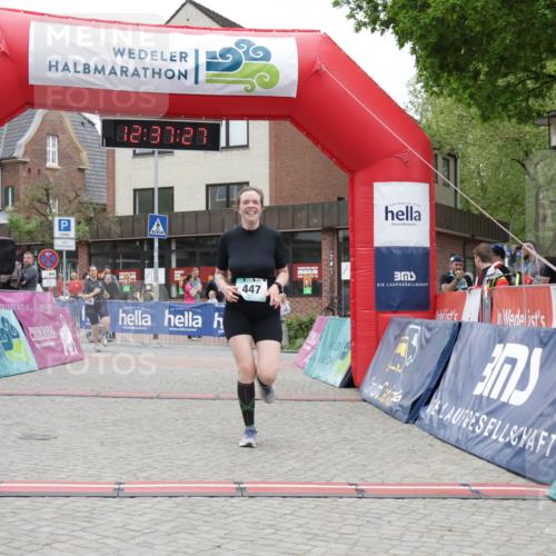 10.05.2026 - 8. Wedeler Halbmarathon Yannick Fuchs http://msf.ph/oto/9734140 10.05.2026 12:37:25 Ziel 104 meine-sportfotos.de