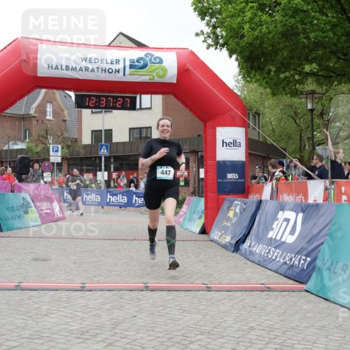 10.05.2026 - 8. Wedeler Halbmarathon Yannick Fuchs http://msf.ph/oto/9734142 10.05.2026 12:37:25 Ziel 104 meine-sportfotos.de