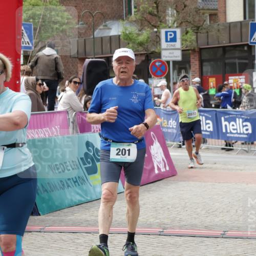 10.05.2026 - 8. Wedeler Halbmarathon Yannick Fuchs http://msf.ph/oto/9734299 10.05.2026 11:52:04 Ziel 201, 652, 2072 meine-sportfotos.de