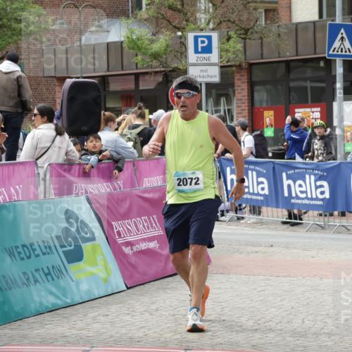 10.05.2026 - 8. Wedeler Halbmarathon Yannick Fuchs http://msf.ph/oto/9734314 10.05.2026 11:52:07 Ziel 201, 2072 meine-sportfotos.de