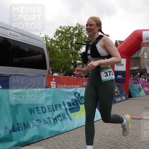 10.05.2026 - 8. Wedeler Halbmarathon Yannick Fuchs http://msf.ph/oto/9734355 10.05.2026 12:39:25 Ziel 118, 373 meine-sportfotos.de