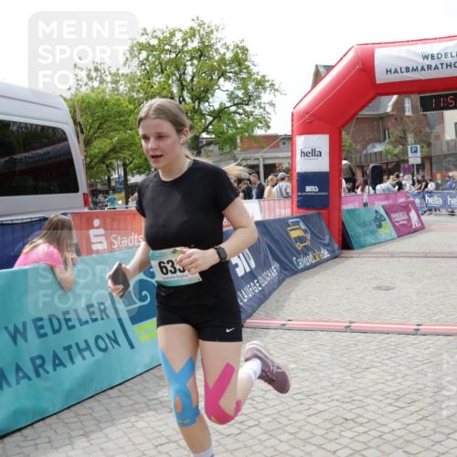 10.05.2026 - 8. Wedeler Halbmarathon Yannick Fuchs http://msf.ph/oto/9734664 10.05.2026 11:53:19 Ziel 633, 2137 meine-sportfotos.de