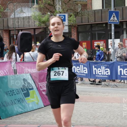10.05.2026 - 8. Wedeler Halbmarathon Yannick Fuchs http://msf.ph/oto/9734926 10.05.2026 11:54:16 Ziel 267, 843, 1014 meine-sportfotos.de