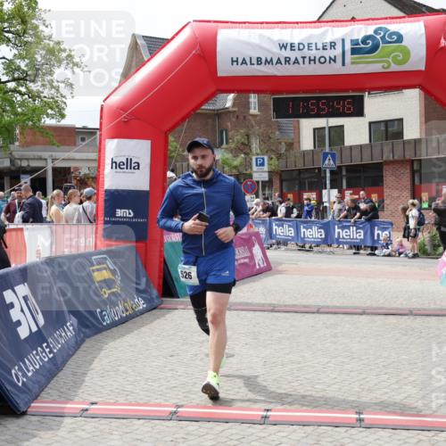 10.05.2026 - 8. Wedeler Halbmarathon Yannick Fuchs http://msf.ph/oto/9735394 10.05.2026 11:55:44 Ziel 526 meine-sportfotos.de