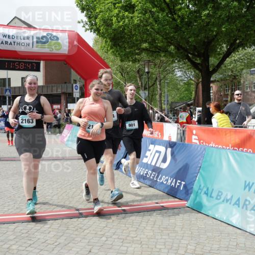 10.05.2026 - 8. Wedeler Halbmarathon Yannick Fuchs http://msf.ph/oto/9735872 10.05.2026 11:58:46 Ziel 136, 794, 901, 2163, 2169 meine-sportfotos.de