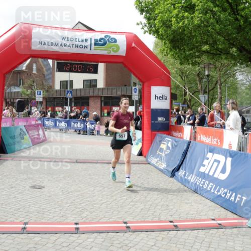 10.05.2026 - 8. Wedeler Halbmarathon Yannick Fuchs http://msf.ph/oto/9736129 10.05.2026 12:00:14 Ziel 557, 2021 meine-sportfotos.de