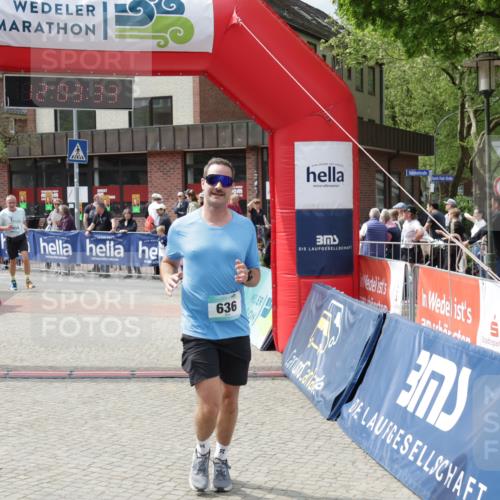 10.05.2026 - 8. Wedeler Halbmarathon Yannick Fuchs http://msf.ph/oto/9736556 10.05.2026 12:03:31 Ziel 419, 636, 659 meine-sportfotos.de