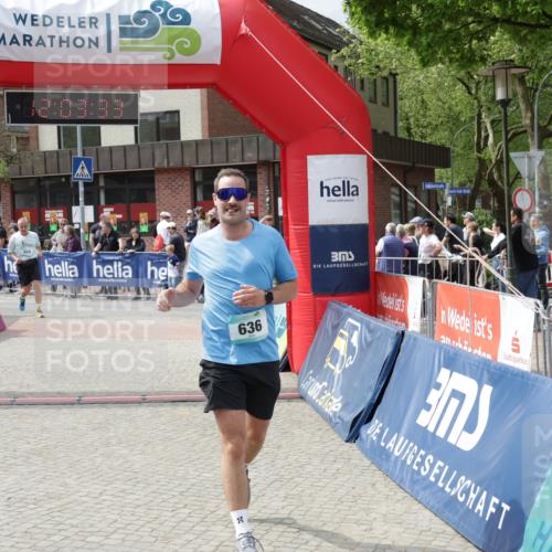 10.05.2026 - 8. Wedeler Halbmarathon Yannick Fuchs http://msf.ph/oto/9736557 10.05.2026 12:03:31 Ziel 419, 636, 659 meine-sportfotos.de
