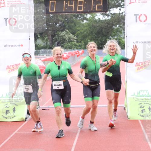 14.06.2026 - 7 Türme Triathlon Andreas Tolksdorf http://msf.ph/oto/9799243 14.06.2026 12:18:11 Ziel 499, 500, 501, 502 meine-sportfotos.de