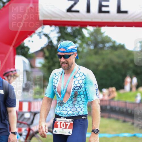 21.06.2026 - 29. Vierlanden-Triathlon Andreas Tolksdorf http://msf.ph/oto/9919001 21.06.2026 12:36:14 Ziel  meine-sportfotos.de