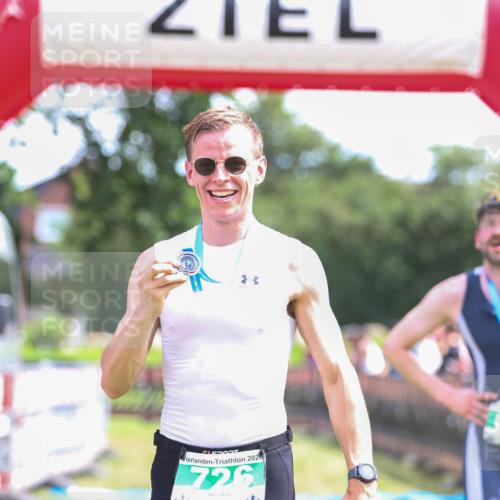 21.06.2026 - 29. Vierlanden-Triathlon Andreas Tolksdorf http://msf.ph/oto/9920314 21.06.2026 13:08:51 Ziel 173, 712 meine-sportfotos.de