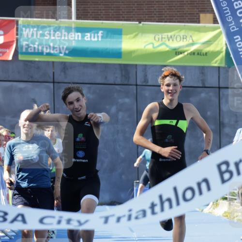 09.08.2026 - GEWOBA Citytriathlon Bremen Yannick Fuchs http://msf.ph/oto/9932338 09.08.2026 11:13:07 Ziel 231, 378 meine-sportfotos.de