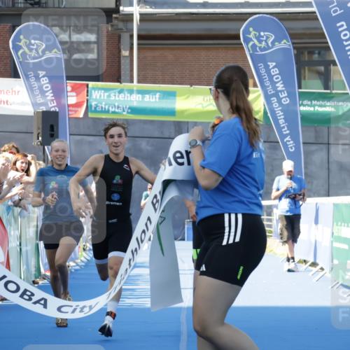 09.08.2026 - GEWOBA Citytriathlon Bremen Yannick Fuchs http://msf.ph/oto/9932342 09.08.2026 11:13:08 Ziel 231, 378 meine-sportfotos.de