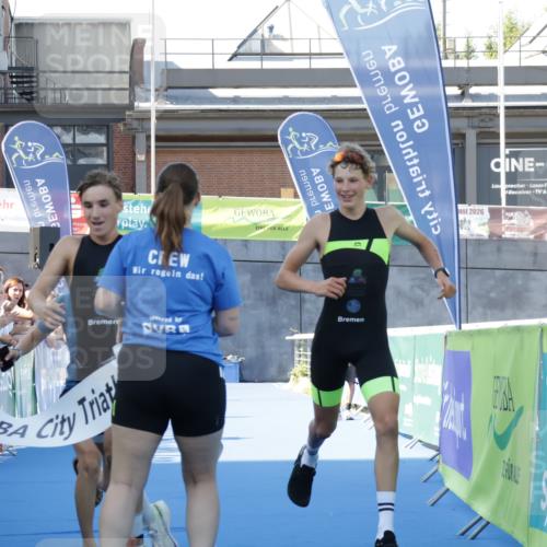09.08.2026 - GEWOBA Citytriathlon Bremen Yannick Fuchs http://msf.ph/oto/9932349 09.08.2026 11:13:09 Ziel 231, 378 meine-sportfotos.de