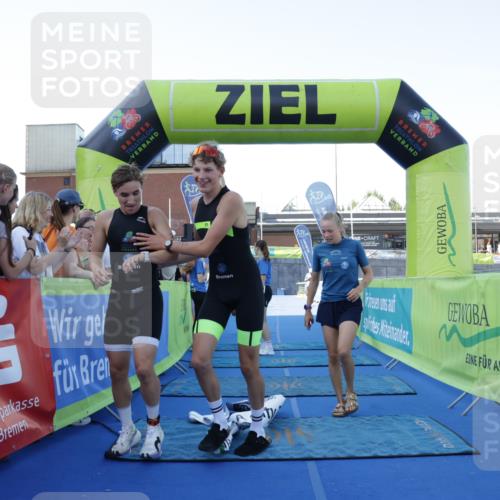 09.08.2026 - GEWOBA Citytriathlon Bremen Yannick Fuchs http://msf.ph/oto/9932366 09.08.2026 11:13:12 Ziel 231, 360, 378 meine-sportfotos.de