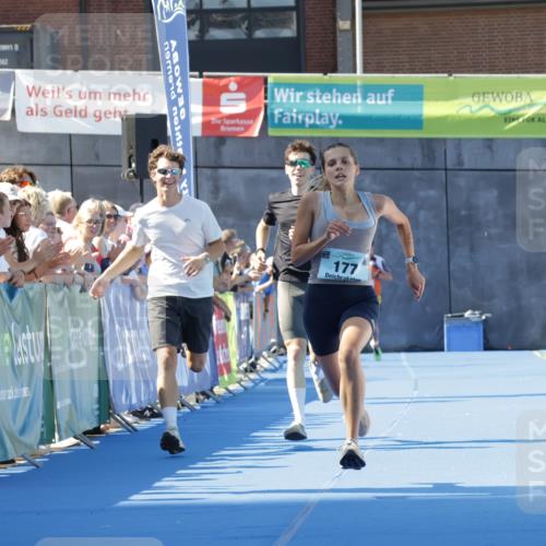 09.08.2026 - GEWOBA Citytriathlon Bremen Yannick Fuchs http://msf.ph/oto/9933158 09.08.2026 11:21:05 Ziel 177, 391 meine-sportfotos.de