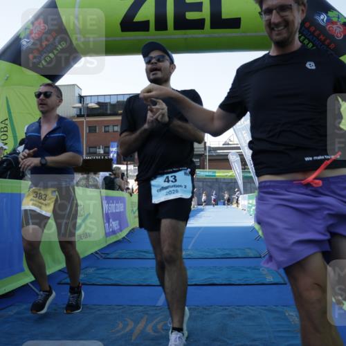 09.08.2026 - GEWOBA Citytriathlon Bremen Yannick Fuchs http://msf.ph/oto/9933464 09.08.2026 11:24:49 Ziel 43, 383, 398 meine-sportfotos.de