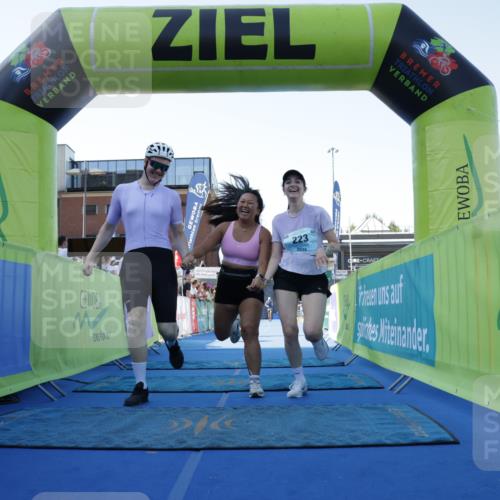 09.08.2026 - GEWOBA Citytriathlon Bremen Yannick Fuchs http://msf.ph/oto/9934740 09.08.2026 11:36:48 Ziel 223, 313 meine-sportfotos.de