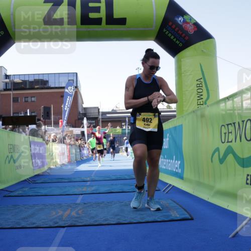 09.08.2026 - GEWOBA Citytriathlon Bremen Yannick Fuchs http://msf.ph/oto/9934799 09.08.2026 11:37:09 Ziel 15, 113, 492, 501 meine-sportfotos.de