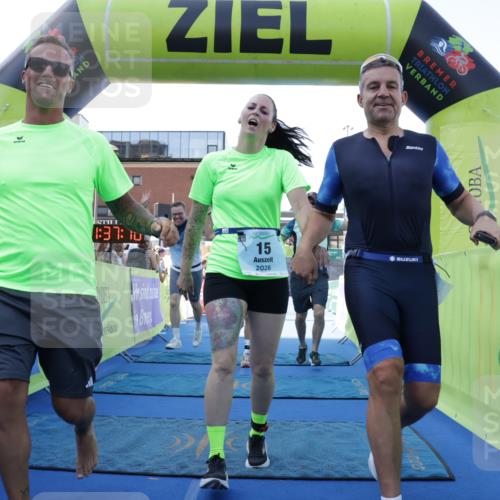 09.08.2026 - GEWOBA Citytriathlon Bremen Yannick Fuchs http://msf.ph/oto/9934831 09.08.2026 11:37:14 Ziel 15, 27, 113, 331, 501, 510 meine-sportfotos.de