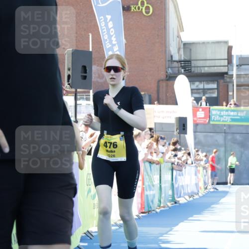09.08.2026 - GEWOBA Citytriathlon Bremen Yannick Fuchs http://msf.ph/oto/9935224 09.08.2026 11:38:42 Ziel 476 meine-sportfotos.de