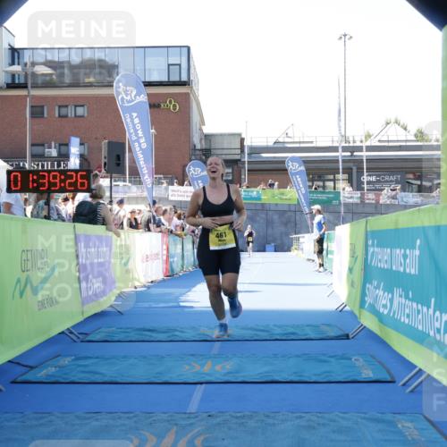 09.08.2026 - GEWOBA Citytriathlon Bremen Yannick Fuchs http://msf.ph/oto/9935446 09.08.2026 11:39:31 Ziel 461 meine-sportfotos.de