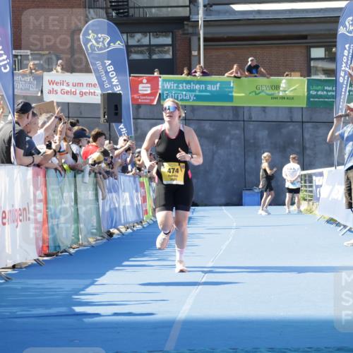 09.08.2026 - GEWOBA Citytriathlon Bremen Yannick Fuchs http://msf.ph/oto/9935465 09.08.2026 11:39:38 Ziel 474 meine-sportfotos.de