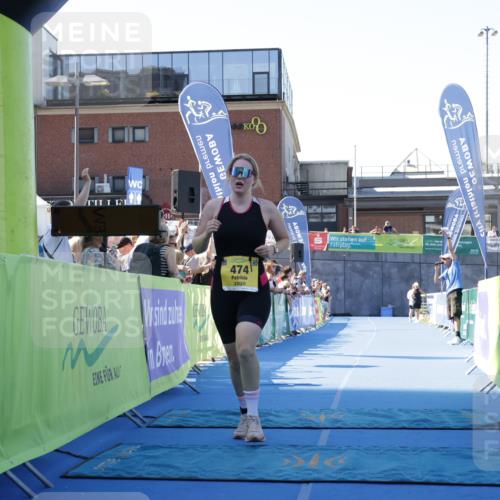 09.08.2026 - GEWOBA Citytriathlon Bremen Yannick Fuchs http://msf.ph/oto/9935469 09.08.2026 11:39:40 Ziel 474 meine-sportfotos.de