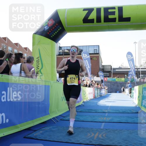 09.08.2026 - GEWOBA Citytriathlon Bremen Yannick Fuchs http://msf.ph/oto/9935476 09.08.2026 11:39:41 Ziel 474 meine-sportfotos.de