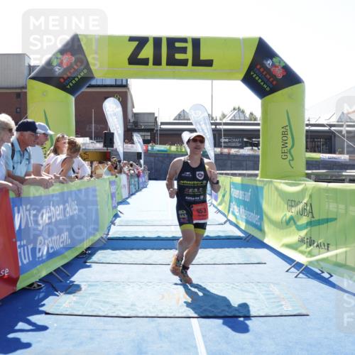 09.08.2026 - GEWOBA Citytriathlon Bremen Yannick Fuchs http://msf.ph/oto/9935666 09.08.2026 14:52:47 Ziel 853 meine-sportfotos.de