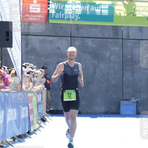 09.08.2026 - GEWOBA Citytriathlon Bremen Yannick Fuchs http://msf.ph/oto/9936323 09.08.2026 15:04:41 Ziel 72 meine-sportfotos.de