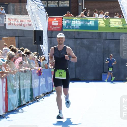 09.08.2026 - GEWOBA Citytriathlon Bremen Yannick Fuchs http://msf.ph/oto/9936326 09.08.2026 15:04:43 Ziel 72 meine-sportfotos.de