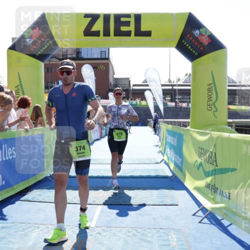 09.08.2026 - GEWOBA Citytriathlon Bremen Yannick Fuchs http://msf.ph/oto/9936349 09.08.2026 15:04:58 Ziel 35, 279, 374 meine-sportfotos.de