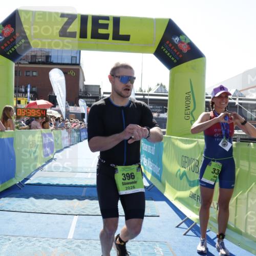 09.08.2026 - GEWOBA Citytriathlon Bremen Yannick Fuchs http://msf.ph/oto/9936447 09.08.2026 15:06:17 Ziel 109, 396 meine-sportfotos.de