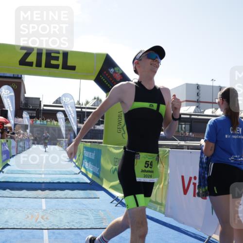 09.08.2026 - GEWOBA Citytriathlon Bremen Yannick Fuchs http://msf.ph/oto/9936886 09.08.2026 15:10:48 Ziel 41, 59 meine-sportfotos.de