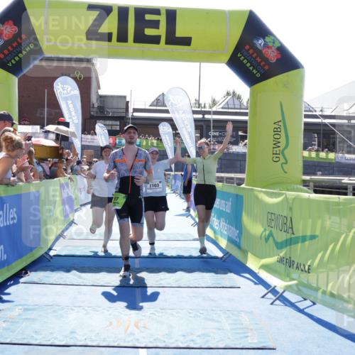09.08.2026 - GEWOBA Citytriathlon Bremen Yannick Fuchs http://msf.ph/oto/9937026 09.08.2026 15:12:05 Ziel 97, 1103 meine-sportfotos.de