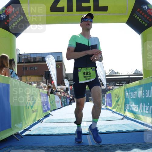 09.08.2026 - GEWOBA Citytriathlon Bremen Yannick Fuchs http://msf.ph/oto/9937106 09.08.2026 15:13:16 Ziel 270, 403 meine-sportfotos.de