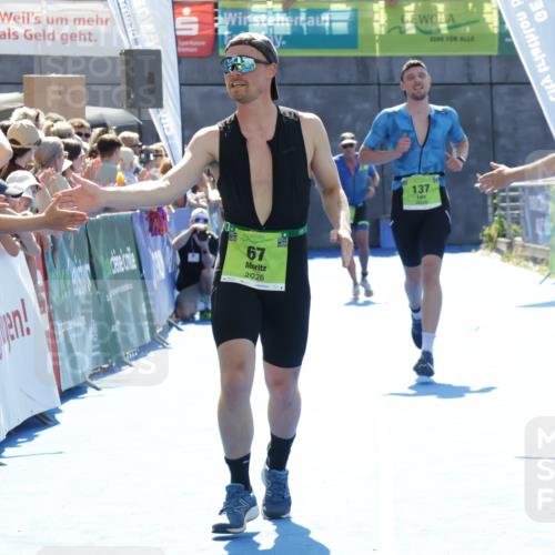 09.08.2026 - GEWOBA Citytriathlon Bremen Yannick Fuchs http://msf.ph/oto/9937110 09.08.2026 15:13:20 Ziel 67, 137, 403 meine-sportfotos.de