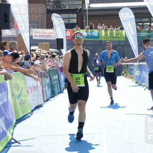09.08.2026 - GEWOBA Citytriathlon Bremen Yannick Fuchs http://msf.ph/oto/9937111 09.08.2026 15:13:21 Ziel 67, 137 meine-sportfotos.de