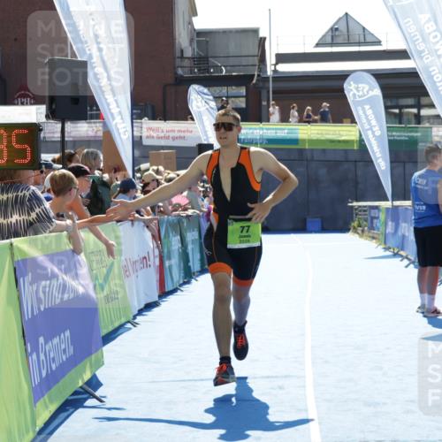 09.08.2026 - GEWOBA Citytriathlon Bremen Yannick Fuchs http://msf.ph/oto/9937169 09.08.2026 15:13:58 Ziel 77, 321 meine-sportfotos.de