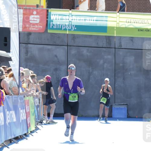 09.08.2026 - GEWOBA Citytriathlon Bremen Yannick Fuchs http://msf.ph/oto/9937223 09.08.2026 15:14:35 Ziel  meine-sportfotos.de