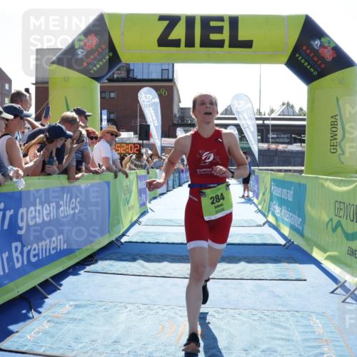 09.08.2026 - GEWOBA Citytriathlon Bremen Yannick Fuchs http://msf.ph/oto/9937693 09.08.2026 15:18:25 Ziel 37, 284 meine-sportfotos.de