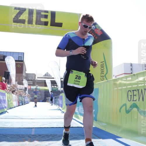 09.08.2026 - GEWOBA Citytriathlon Bremen Yannick Fuchs http://msf.ph/oto/9938692 09.08.2026 15:28:17 Ziel 28, 121 meine-sportfotos.de