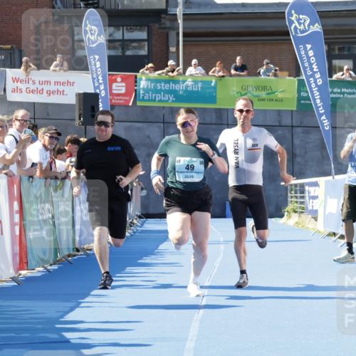 09.08.2026 - GEWOBA Citytriathlon Bremen Yannick Fuchs http://msf.ph/oto/9938786 09.08.2026 11:44:30 Ziel 49, 197 meine-sportfotos.de