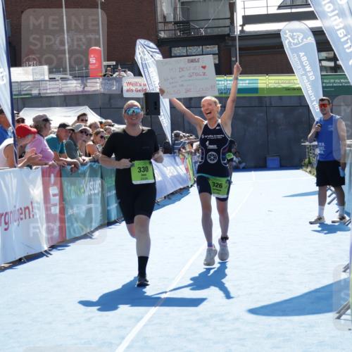 09.08.2026 - GEWOBA Citytriathlon Bremen Yannick Fuchs http://msf.ph/oto/9938980 09.08.2026 15:30:09 Ziel 231, 326, 330 meine-sportfotos.de