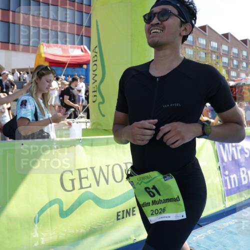 09.08.2026 - GEWOBA Citytriathlon Bremen Yannick Fuchs http://msf.ph/oto/9939019 09.08.2026 15:30:20 Ziel 61 meine-sportfotos.de