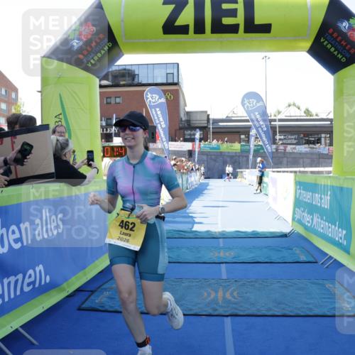 09.08.2026 - GEWOBA Citytriathlon Bremen Yannick Fuchs http://msf.ph/oto/9939051 09.08.2026 11:47:04 Ziel 462 meine-sportfotos.de